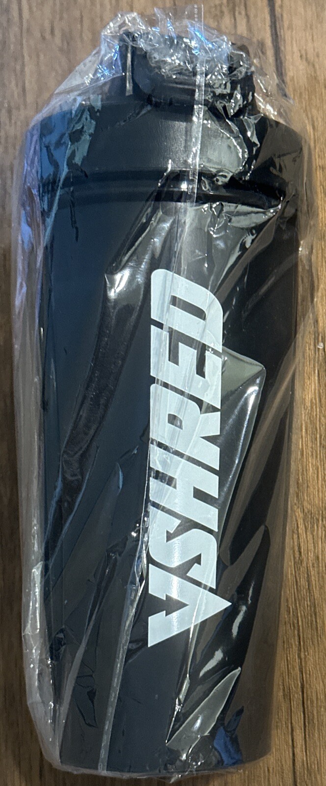 NIP V Shred Sculptnation LIMITED EDITION 20 oz Black Shaker Bottle w/ Flip Lock