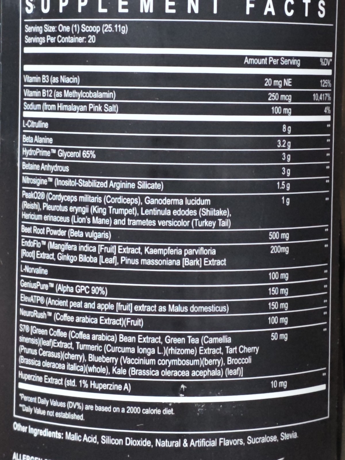 Preworkout EA 14.32 oz. Maximus Stim High Stim Strawberry Lemonade