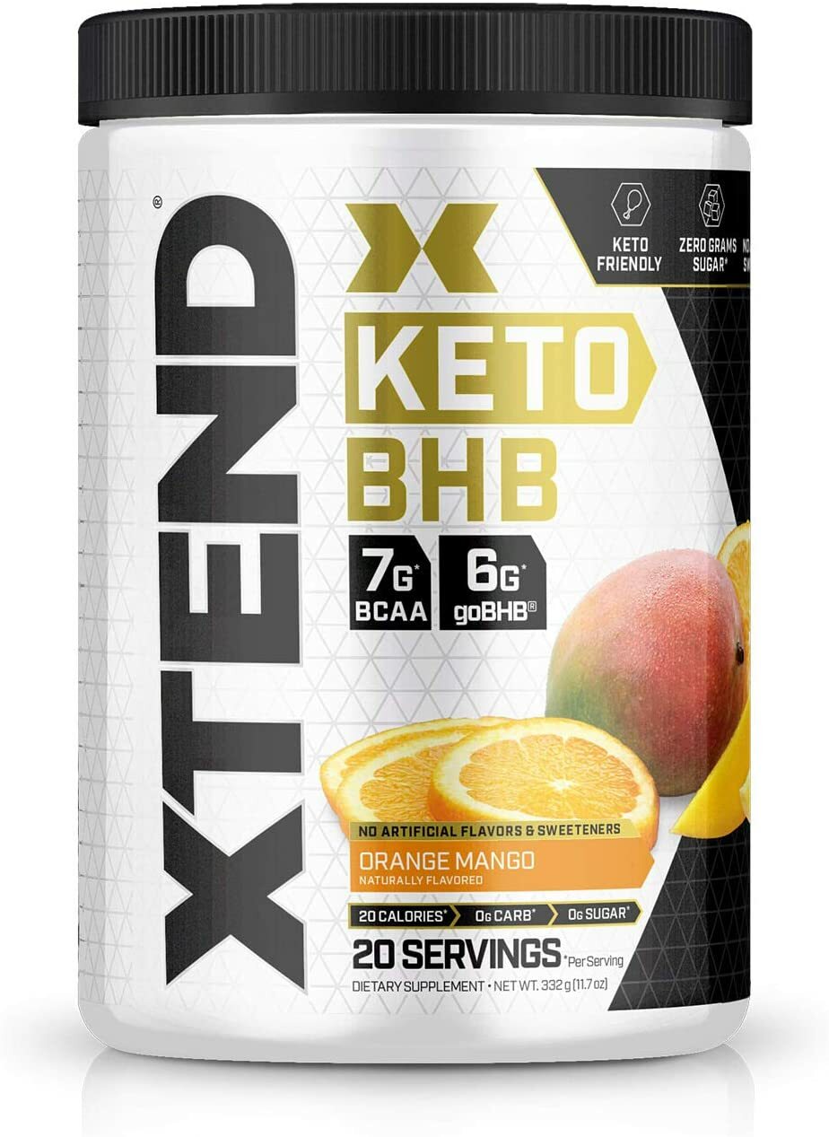 Scivation Xtend – Keto & BCAA Amino Acid – goBHB (20 Servings) Orange Mango