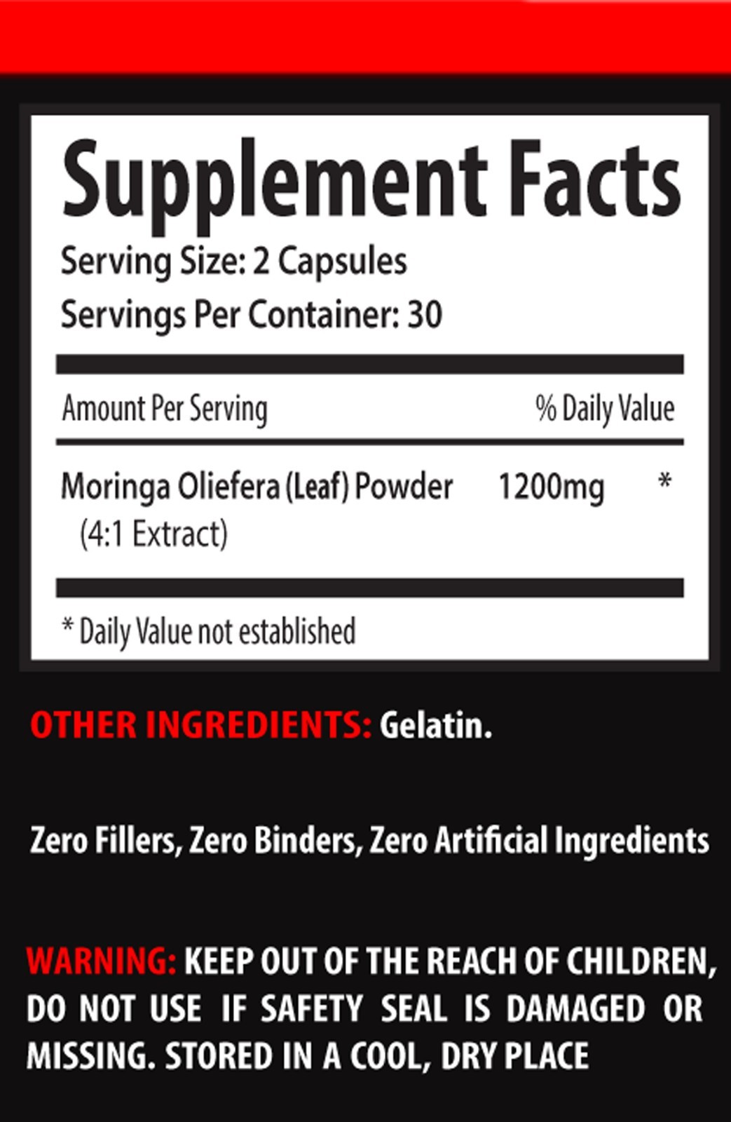 fat loss activation – MORINGA OLEIFERA 1200MG – moringa weight management – 3 B