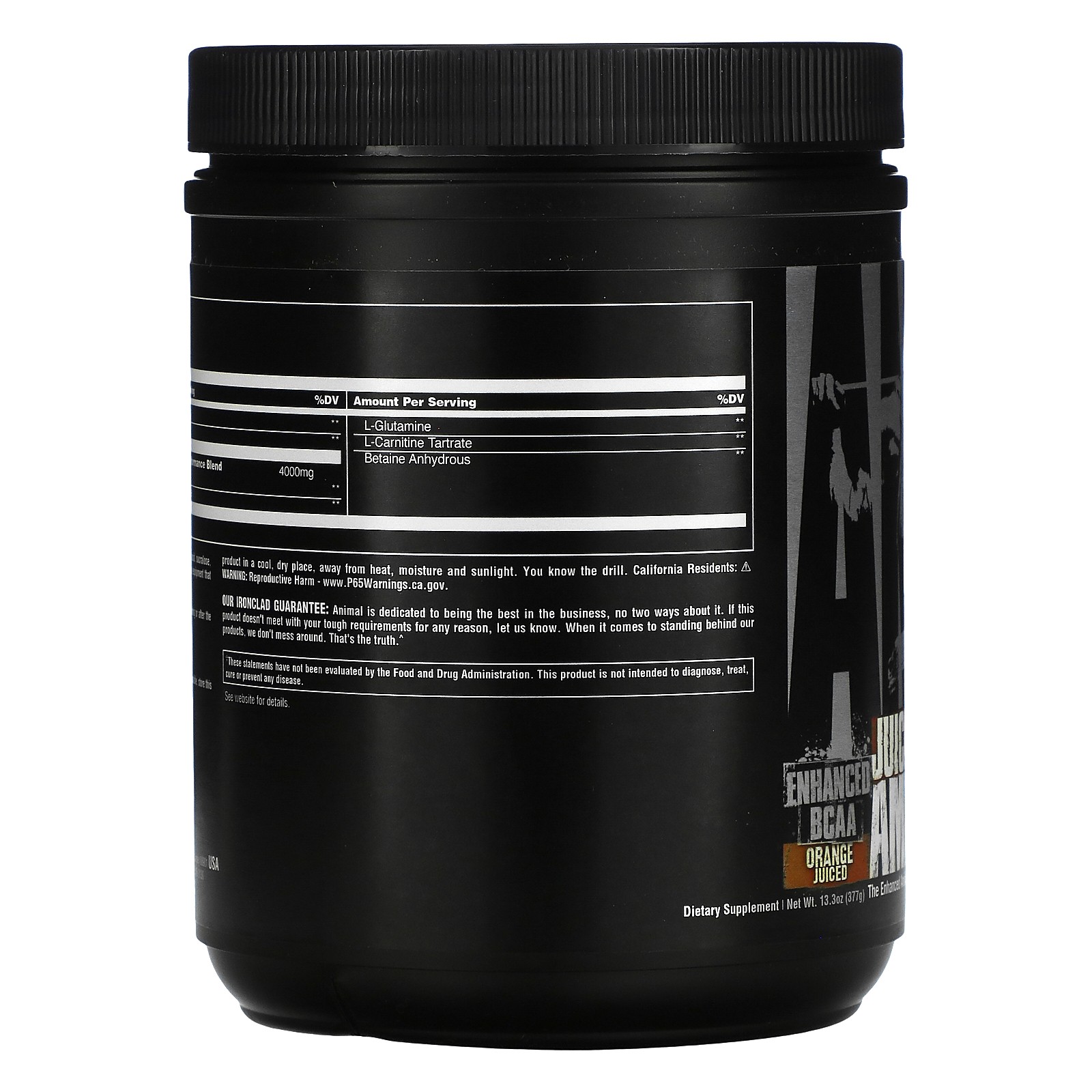 Juiced Aminos, Orange Juiced, 13.3 oz (377 g)