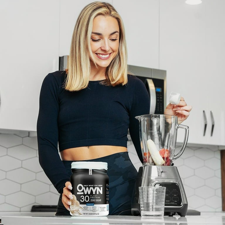 OWYN Elite Pro Plant Protein Powder Vanilla 30g Zero Sugar Vegan GF 1.32 lb