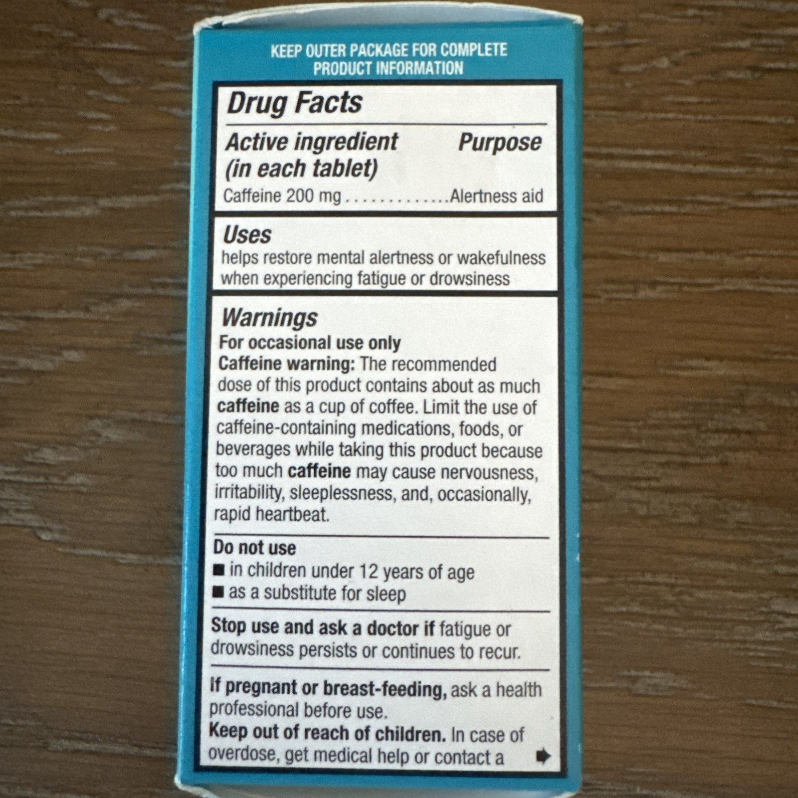 3 pack! CVS Caffeine Pills 80 Tablets per pack! 200mg Per Serving – Alertness