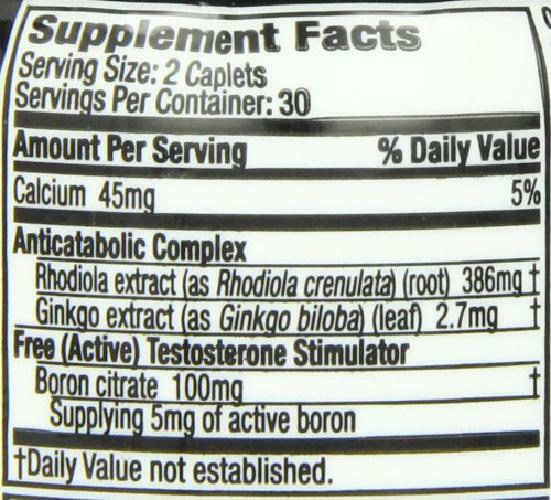Six Star Testosterone Booster Supplement, Extreme Strength, Enhances 60 Caps