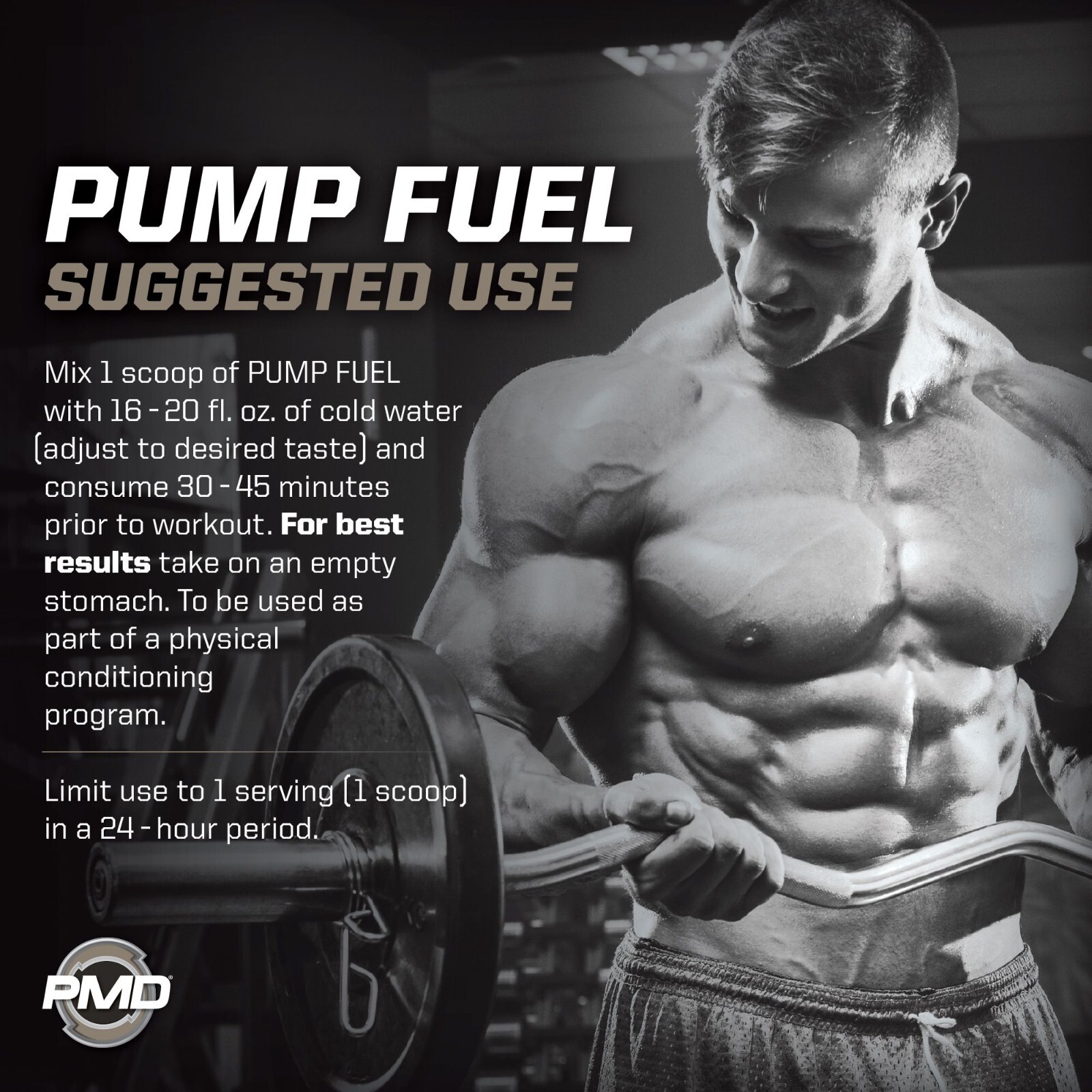 PMD SPORTS PUMP FUEL ULTRA – PRE WORKOUT – PEACH NECTARINE (30 Servings)