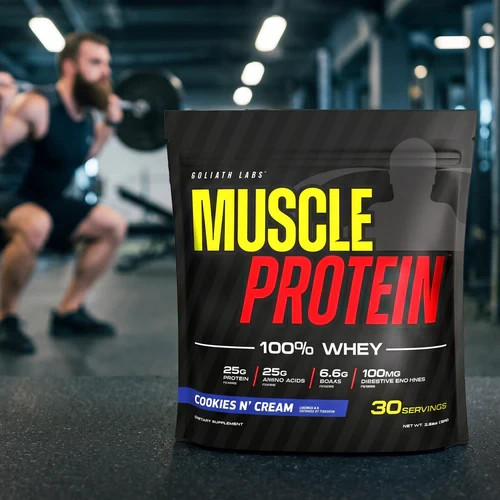 Whey Protein Powder 2.2LB Goliath Labs 30 Servings