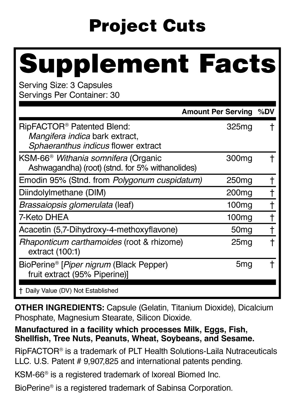 ANABOLIC WARFARE PROJECT CUTS Strength Weight Loss Management Muscle Definition