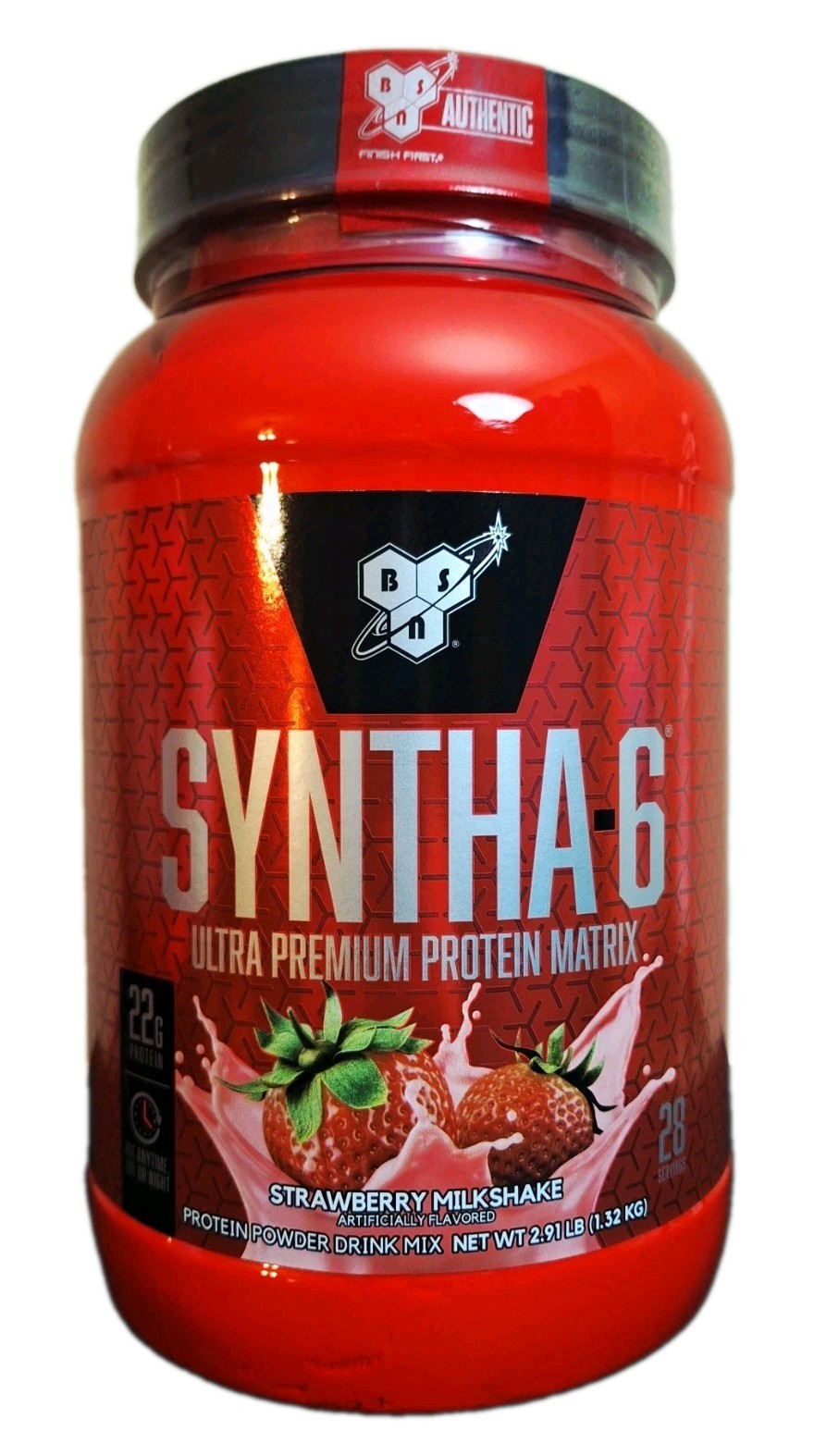 Syntha-6 Ultra Protein Matrix, Strawberry 🍓 22g Protein, 28 Servings, 10/2027✨