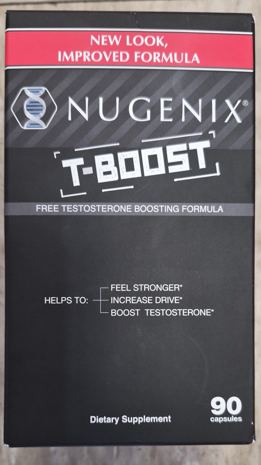 Nugenix T Boost – Free Testosterone Booster Supplement 90 Count Exp 08/2026