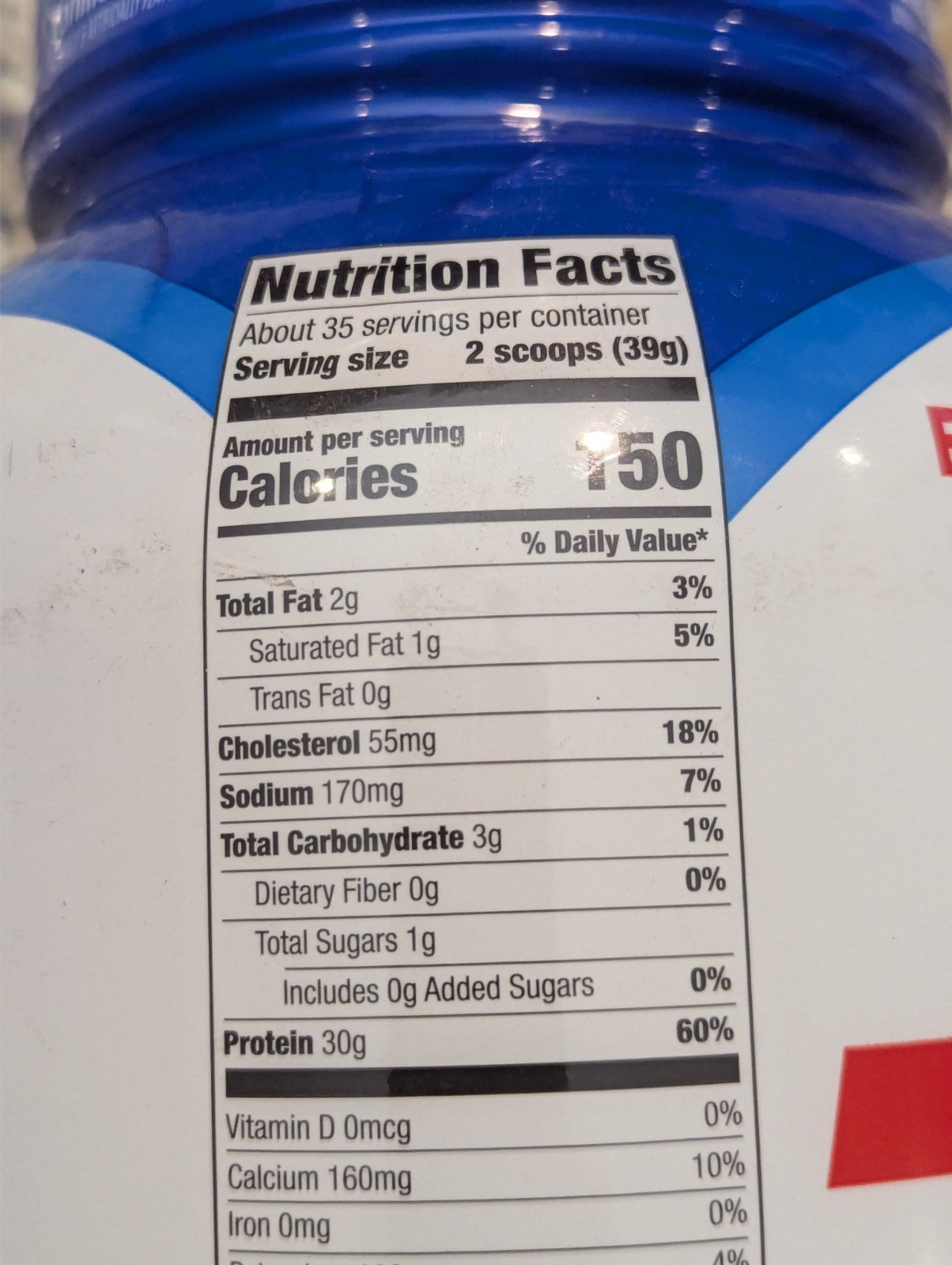 Premier Protein 100% Whey Protein Powder 30g Vanilla Milkshake 48.3 oz exp: 2/27