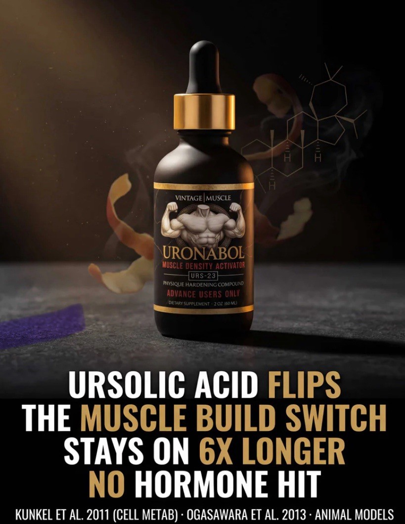 Uronabol By Vintage Muscle * No PCT / Dry, Granite Muscle With Zero Bloat Sealed