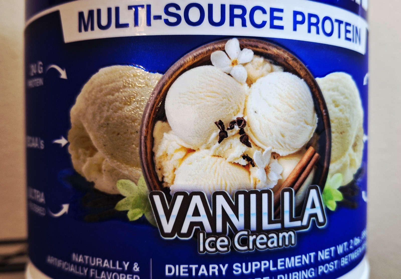Gaspari Proven Blend Multi-Source Protein, Vanilla Ice Cream, 28 Serv, 05/2028✨️