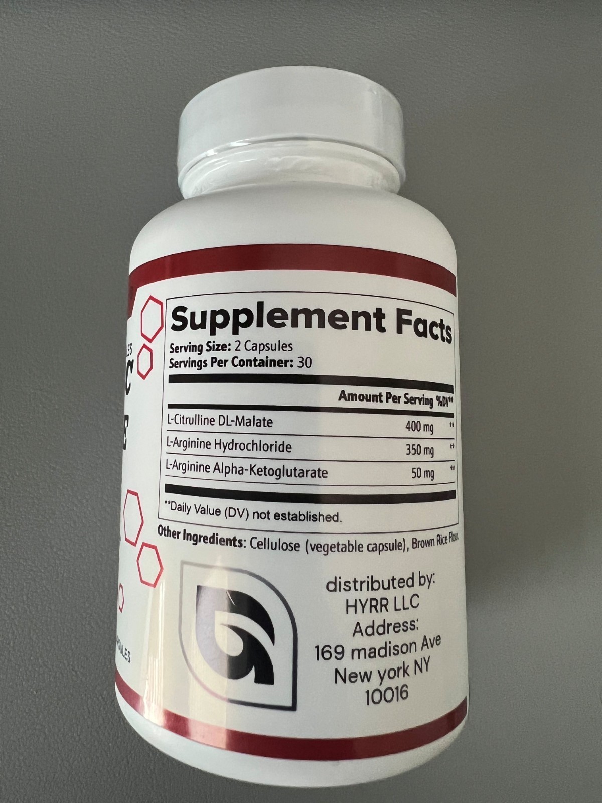Gudcoix Nitric Oxide Booster for Circulation | L-Arginine & L-Citrulline 60 Caps
