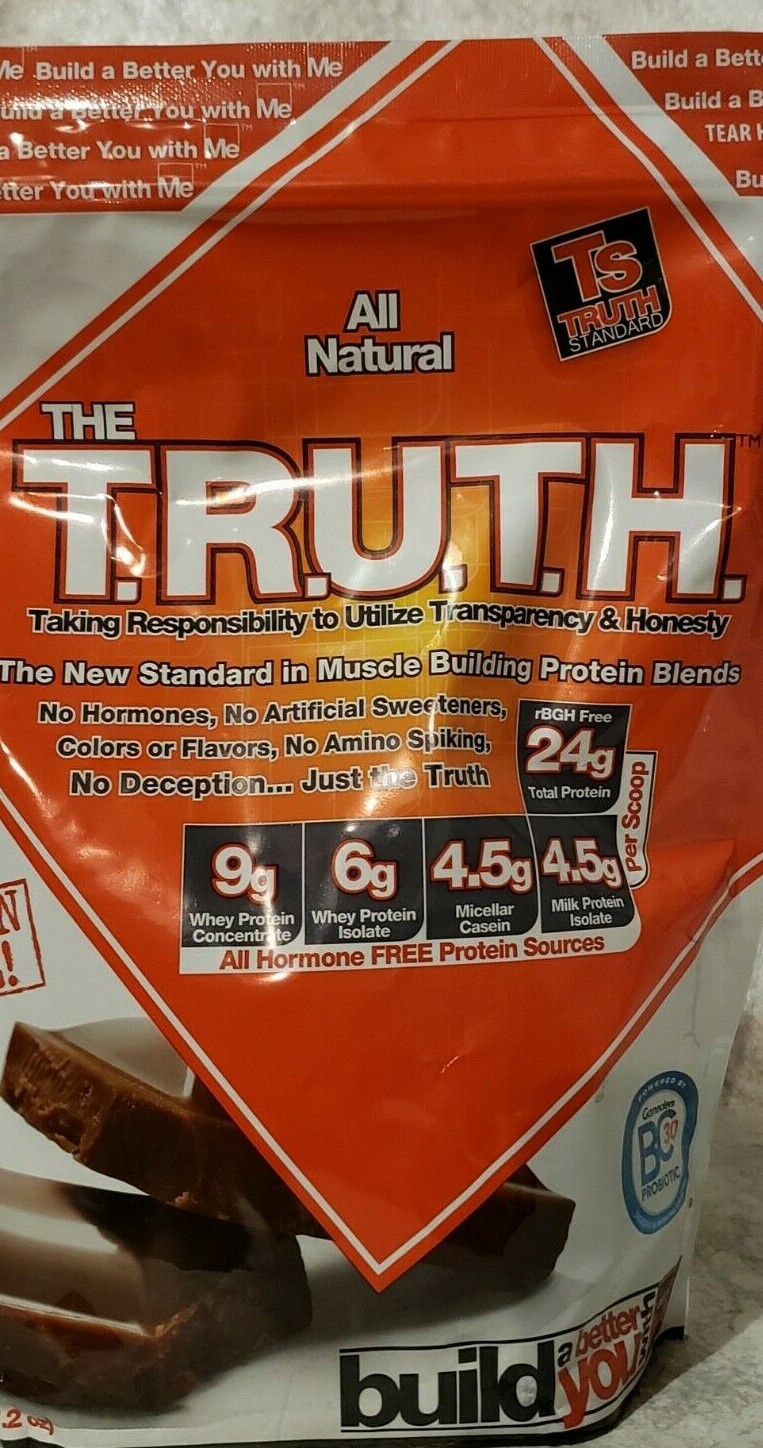 Muscle Elements The TRUTH – 24 Servings – Chocolate Bar – 2.3 lbs – Exp 12/2025