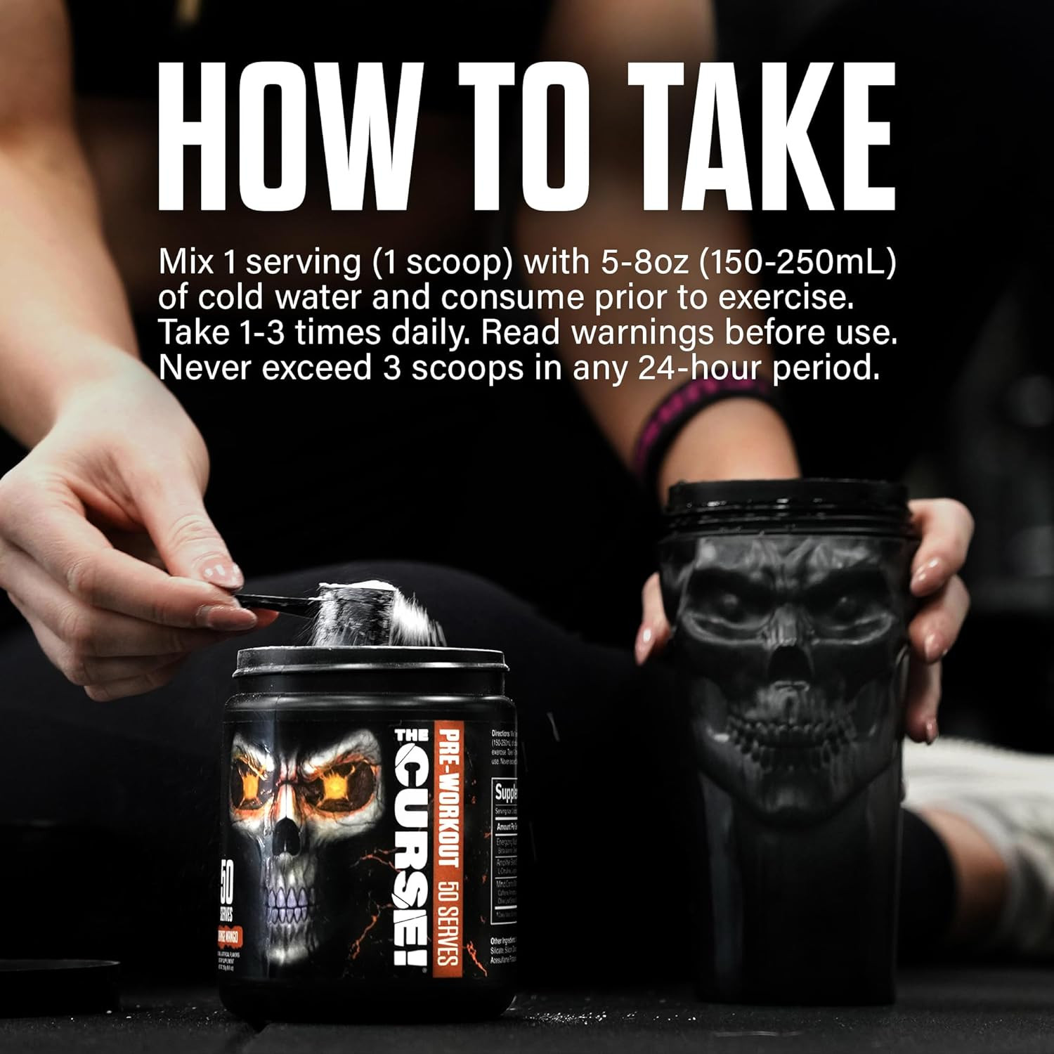 JNX SPORTS The Curse! Lemon Rush Pre Workout Powder w/Creatine – Extreme Energy