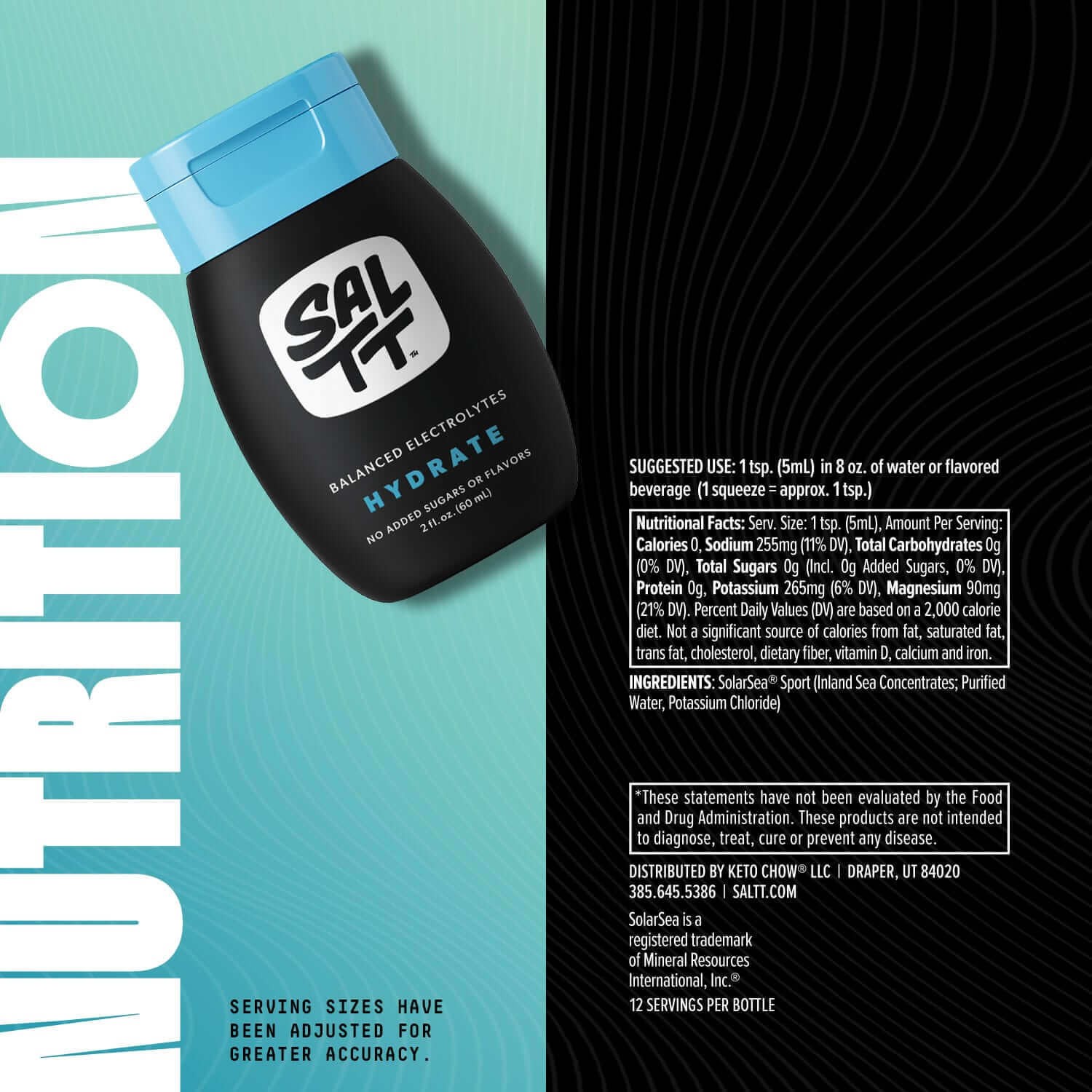 Keto Chow Electrolyte Drops or Capsules