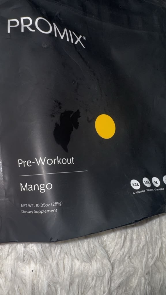 PROMIX Pre-Workout Mango Powder Dietary Supplement 10 oz (285 g)