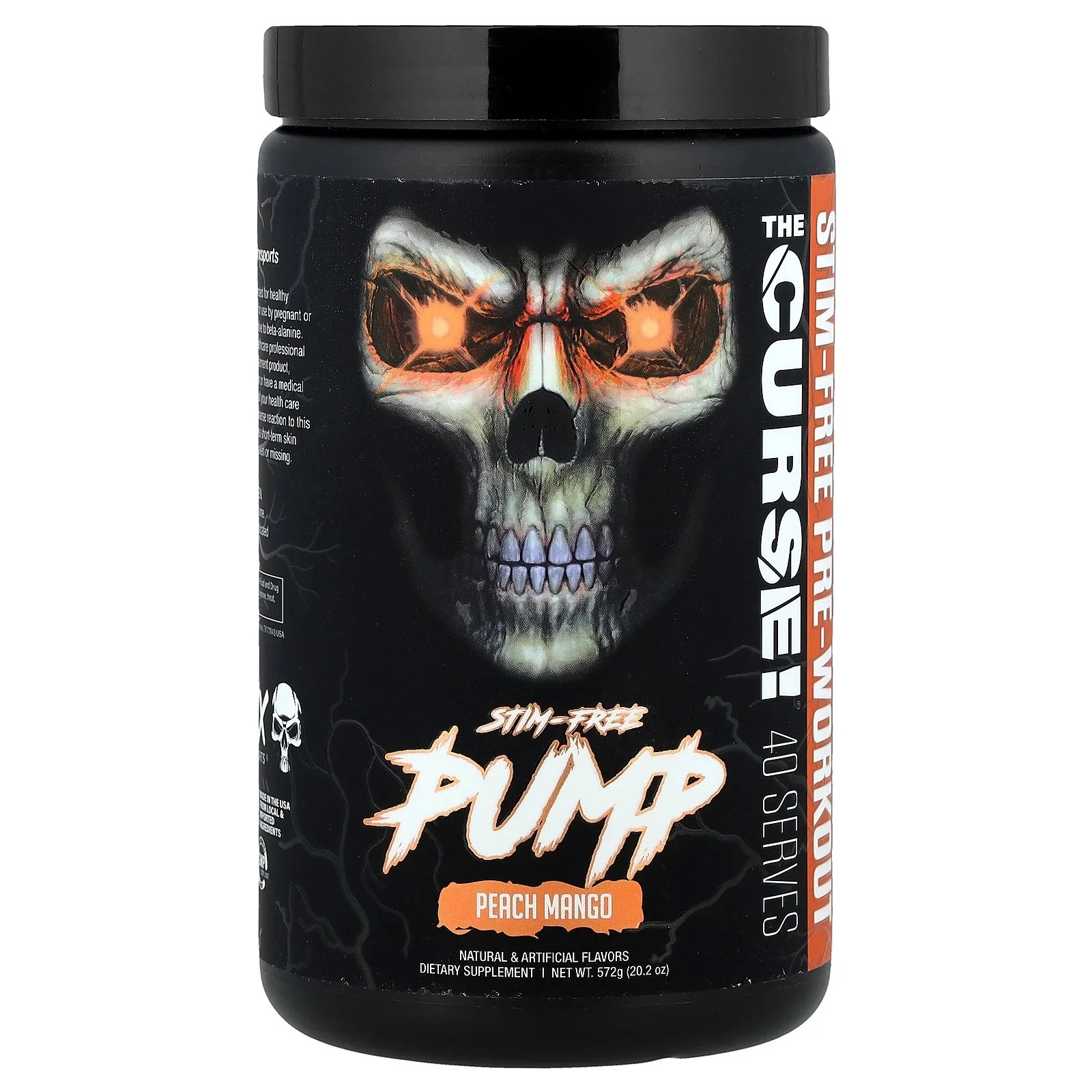 Stim-Free Pump, Pre-Workout, Peach Mango, 20.2 oz (572 g) PACK OF 2