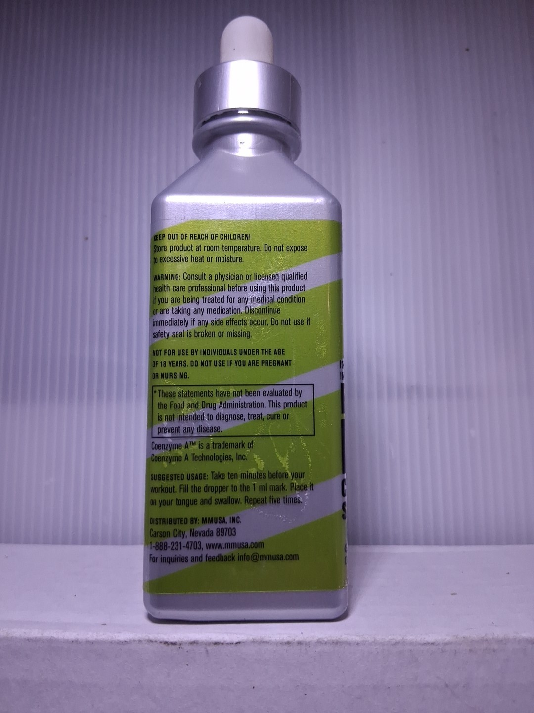 MMUSA Runners Peak Creatinol Serum Enhanced VO2 Max – Grape 5.1 oz 12/2026