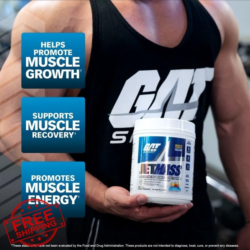 GAT SPORT JetMass Tropical Ice 30 Servings