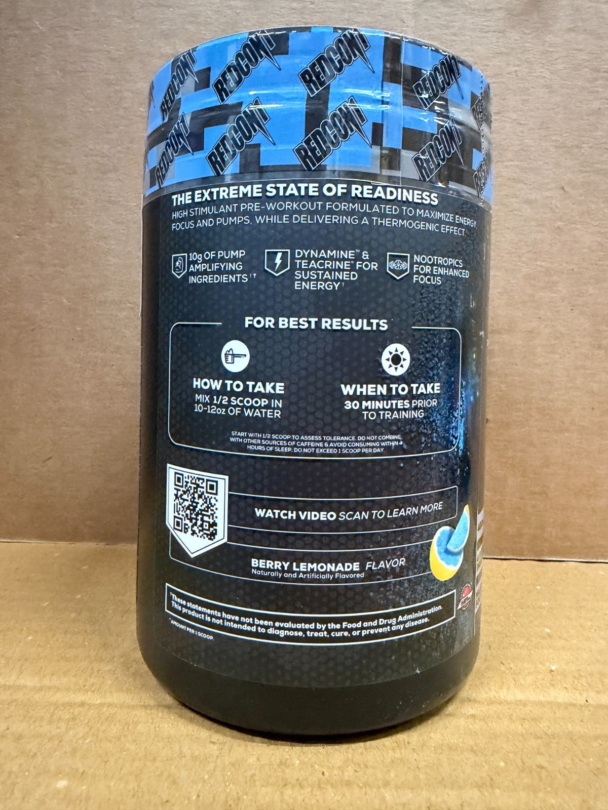 Redcon1 Total War Black Ops Extreme Pre-Workout 30 Servings Choose Flavor