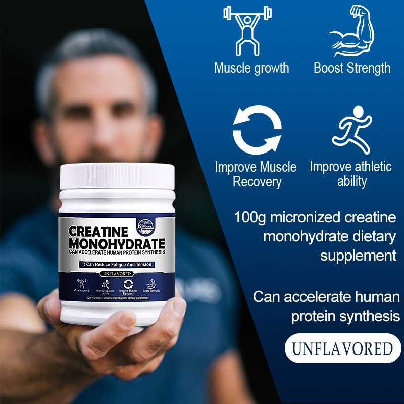 Pure Creatine Monohydrate (Micronized) – 5 Grams Per Serving,Unflavored Creatine