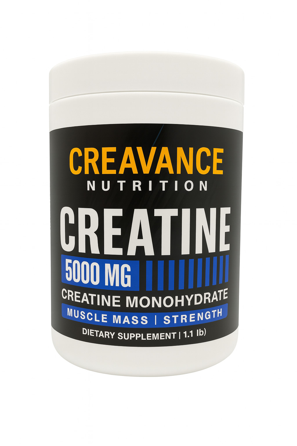 Creatine Monohydrate 500g | 5g Per Serving | Micronized Creavance Nutrition