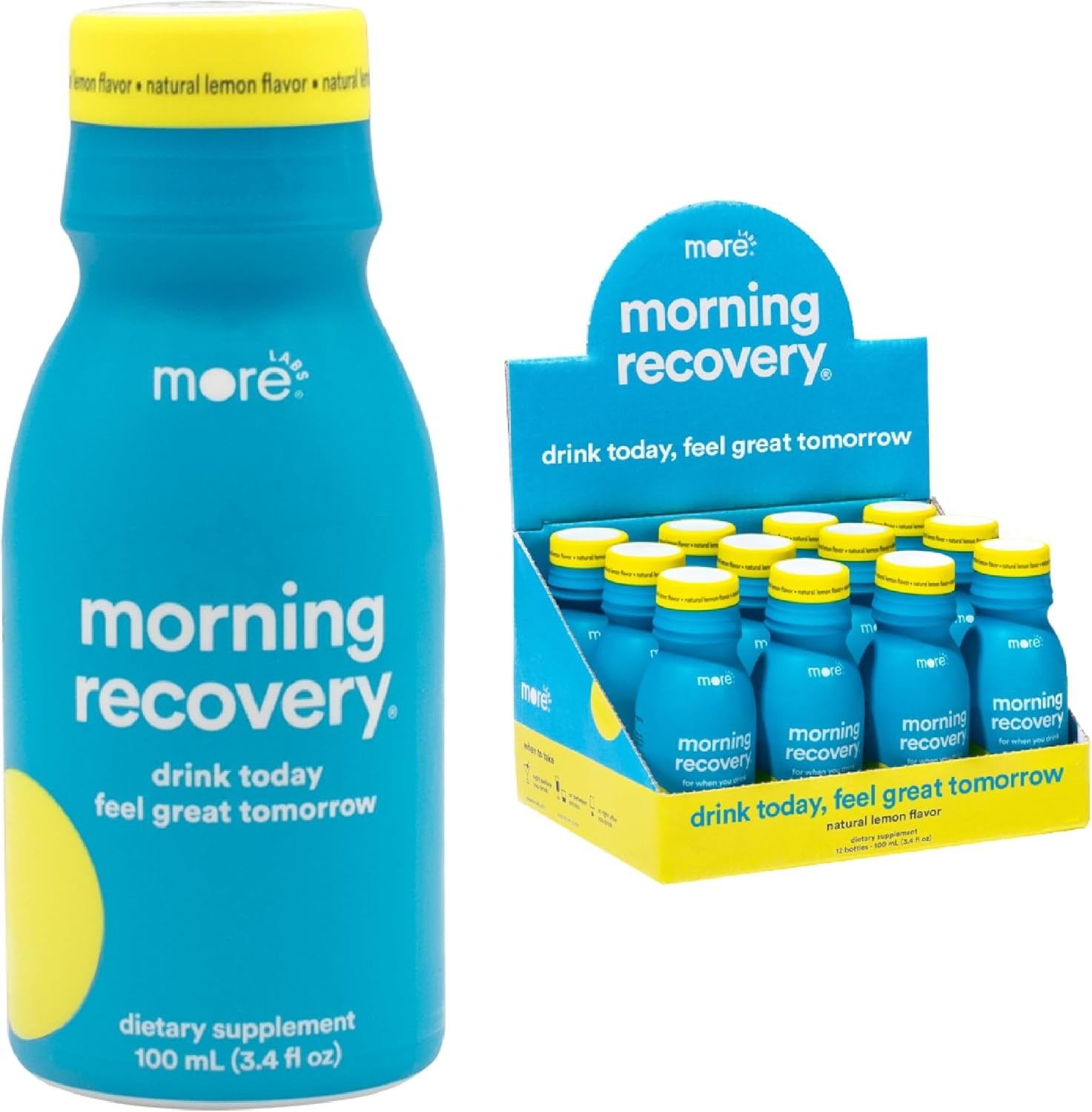 Morning Recovery Electrolyte Drink – Hydration and Nutrient Support – 12 Pack