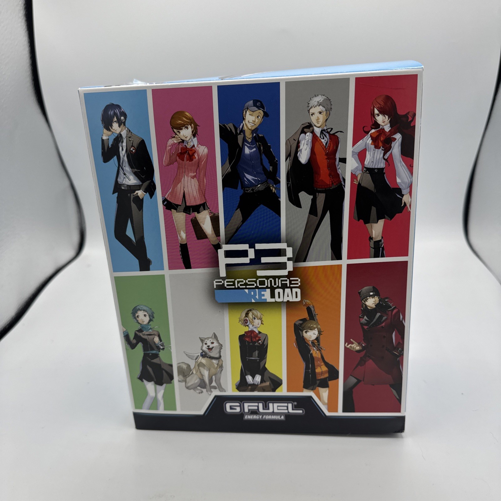 G Fuel Persona 3 Reload Cadenza Collector’s Box + Tall Metal Shaker Cup