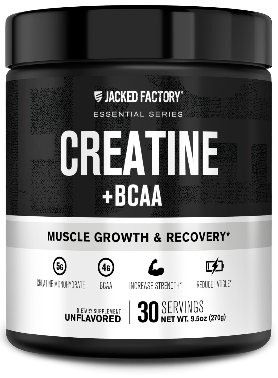 Creatine + BCAAs – Creatine Monohydrate + BCAA Powder for Increased Post-Work…