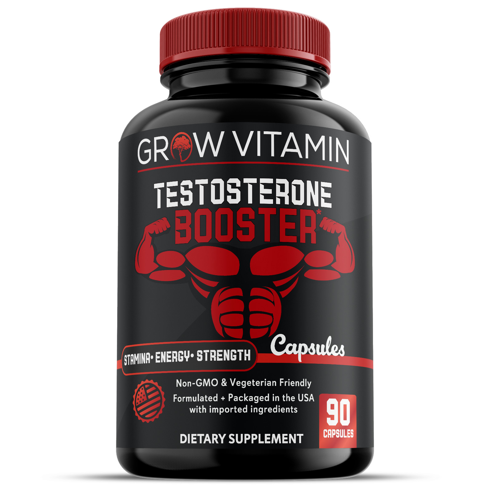 PREMIUM MEN TEST SUPPORT CAPLETS – Stamina, Endurance, Energy & Strength Booster