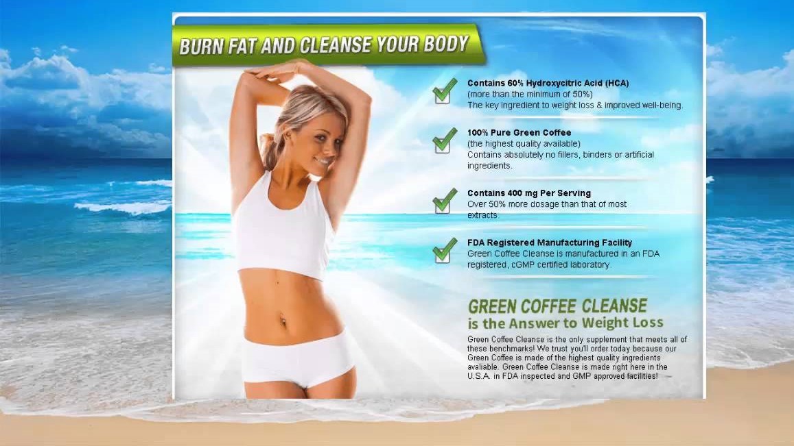 Extensive Slimmer – GREEN COFFEE EXTRACT CLEANSE 400MG 2B – Powerful GCA Extract
