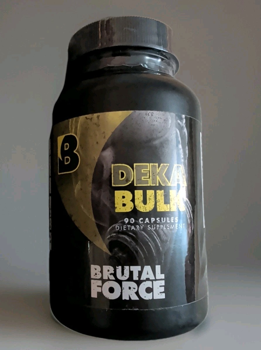 Brutal Force DekaBulk Workout Booster 90 Capsules Muscle Strength Gainer 10/26