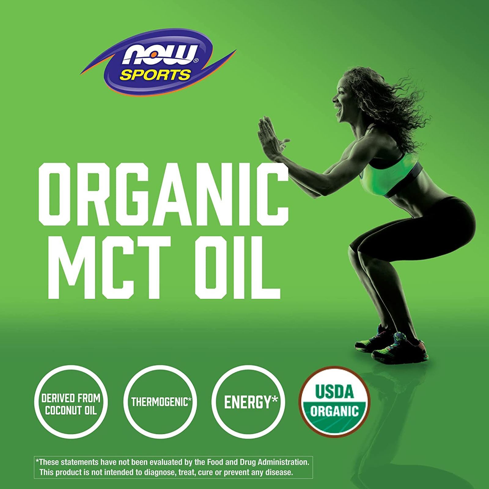 NOW FOODS MCT Oil Organic 16 fl oz