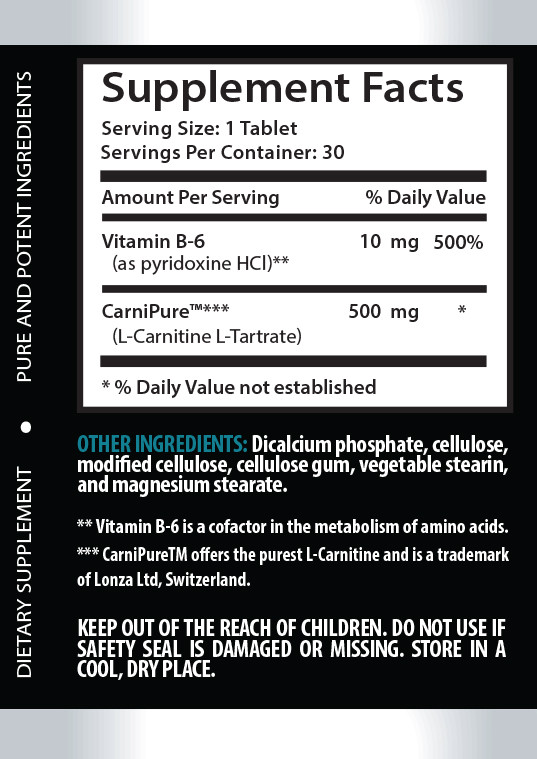 Muscle Gain Amino Acids Capsules – L-CARNITINE 510mg – Weight Gain – 3 Bottles