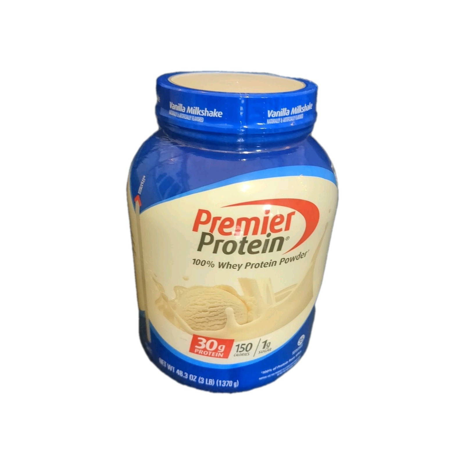 Premier Protein 30g High Protein Powder Vanilla Milkshake 3 lbs. EXP 03/2027