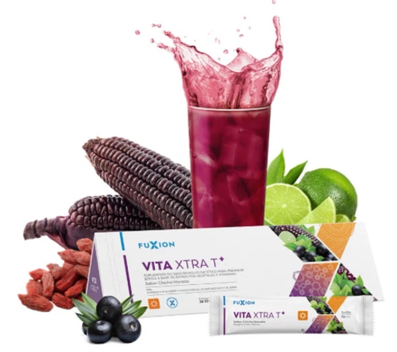 FUXION VITA XTRA T-Support Whole Day Energy W. MACA & GINSENG-1 Bag (28 sachets)