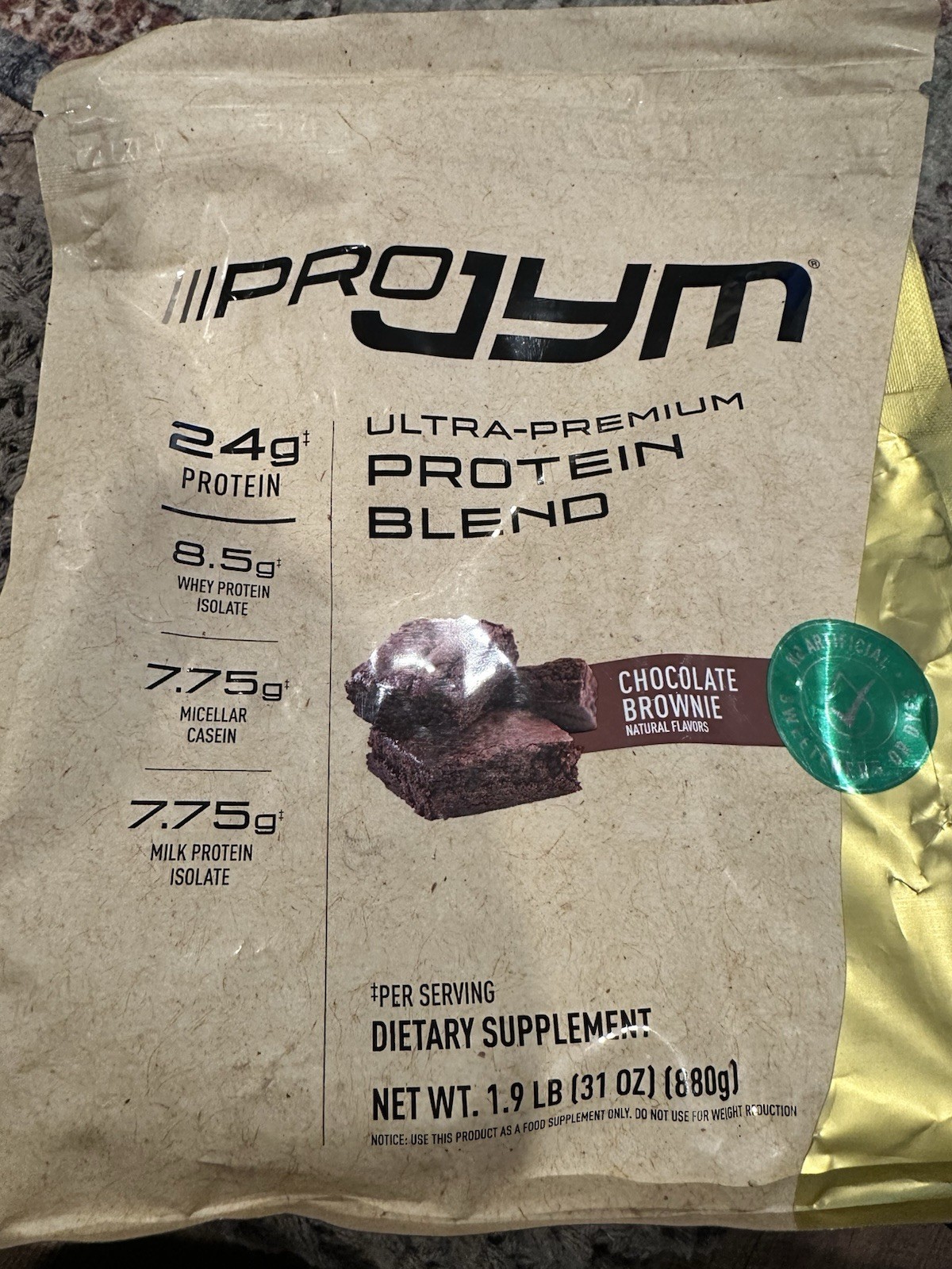 Pro Jym Ultra Premium Protein Blend Chocolate Brownie 1.9 Lbs