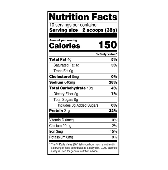 Equate Plant-Based Protein Supplement, Smooth Vanilla, 13.4 Ounces