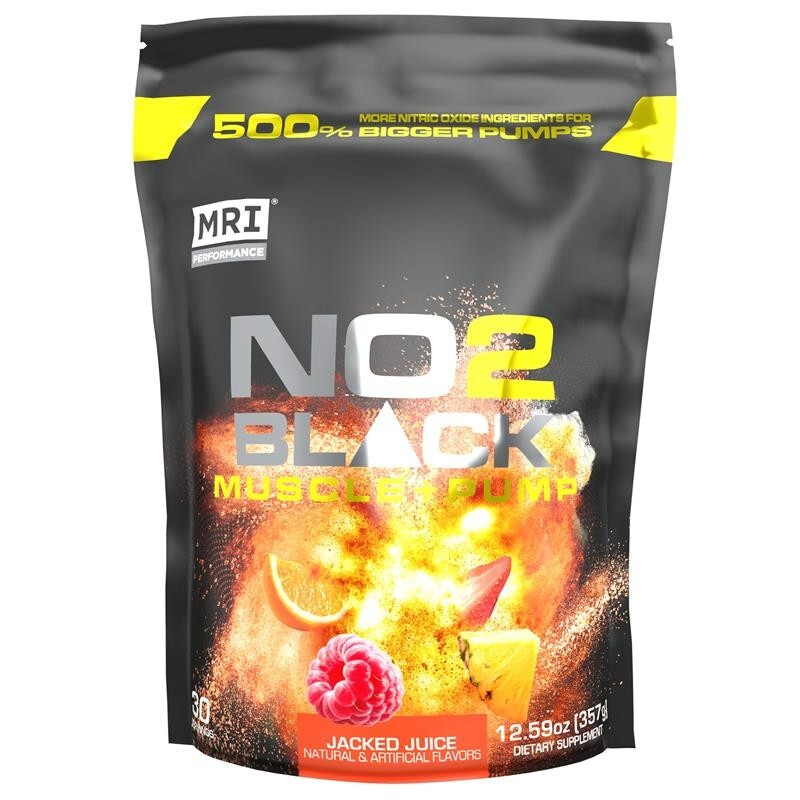 NO2 BLACK® MUSCLE + PUMP NITRIC OXIDE (30 SERVINGS)