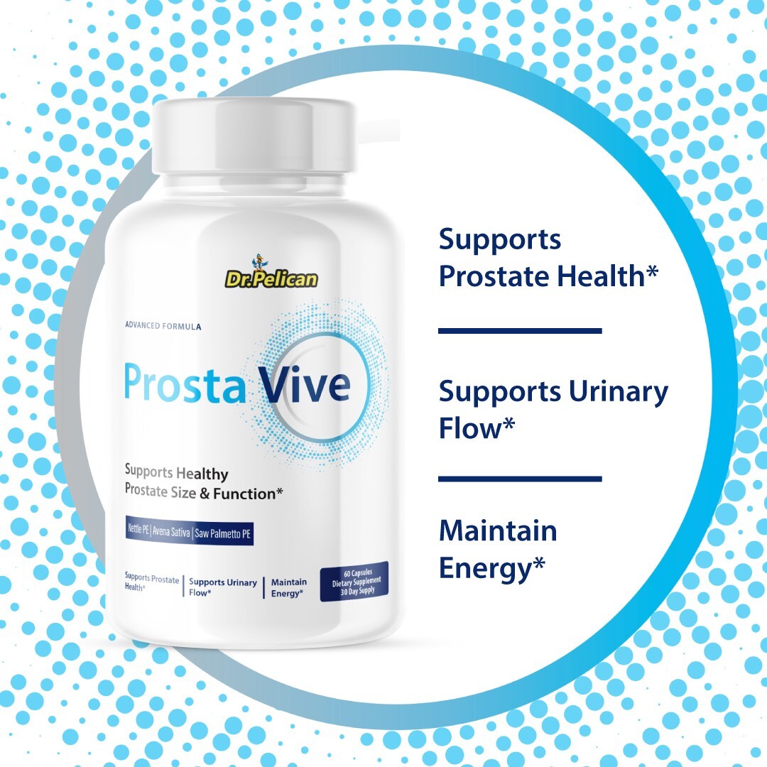 Prosta Vive – Prostate Support- 5 Bottles- 300 Capsules