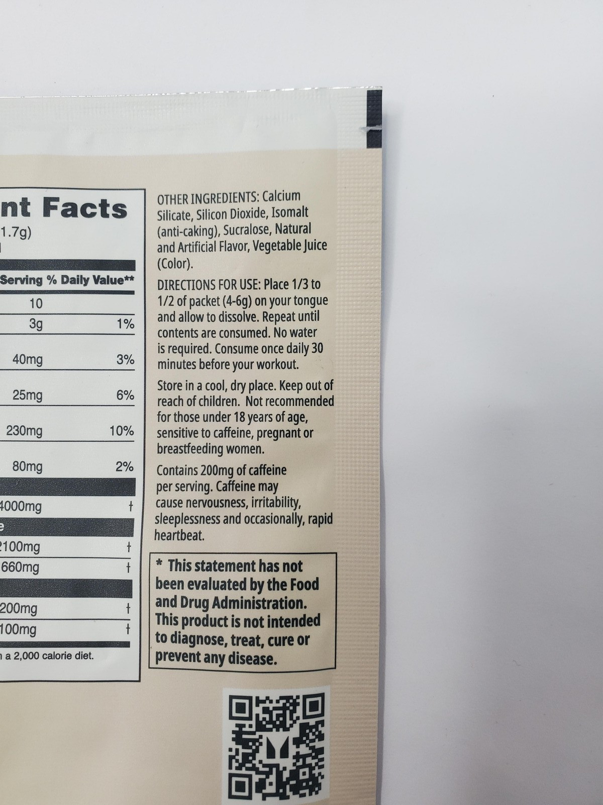 14pk Myprotein Origin Pre-Workout Dry Scoop 0.4oz Cherry 200mg exp 8/26