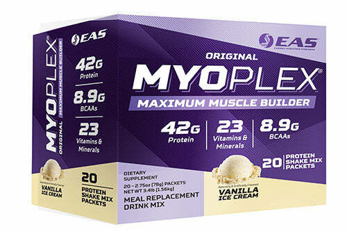 EAS Myoplex Maximum Muscle Building Protein – 20 Packets *SELECT FLAVOR