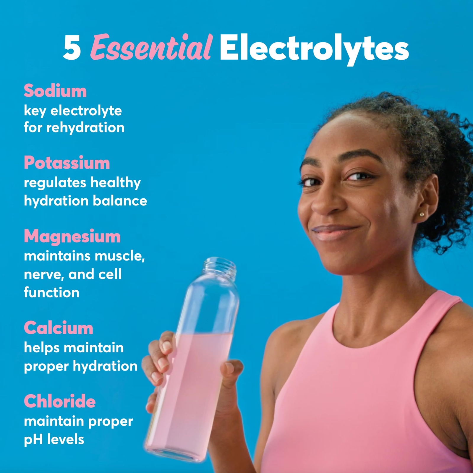 Nuun Sport Electrolyte Tablets with Magnesium Calcium Potassium Chloride & So…