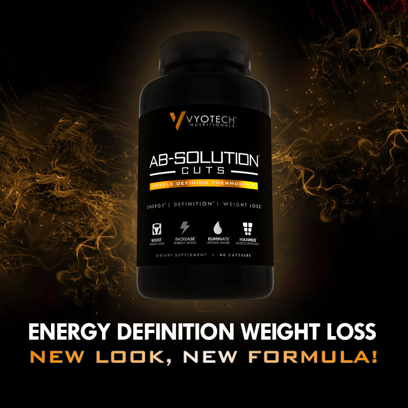 Thermogenic Fat Burner Ab Solution Cuts Vyotech Nutritionals 1 Bottle