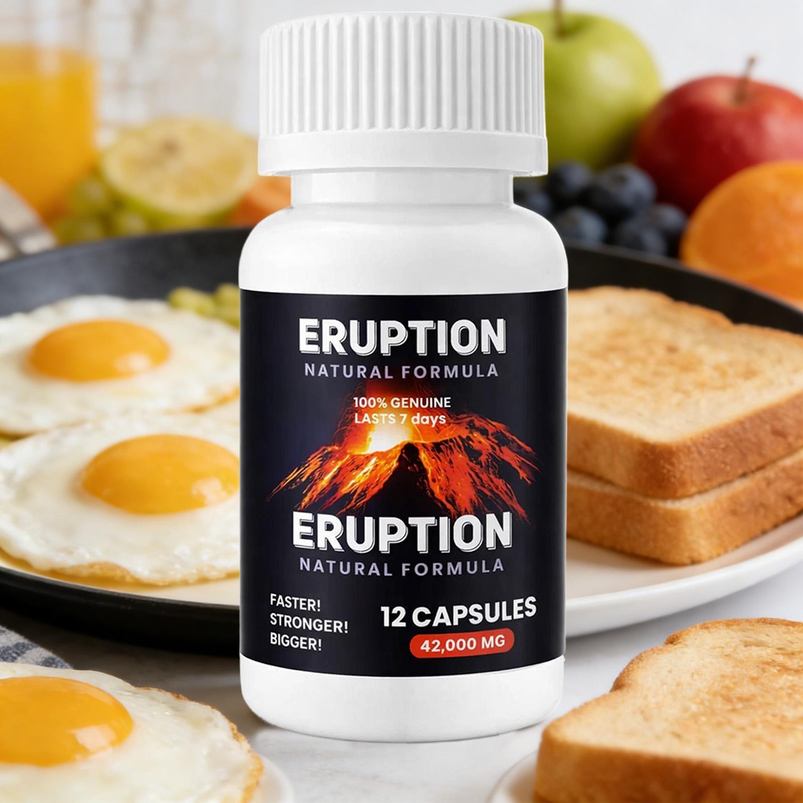 ERUPTION – Male Performance Support – Boost Stamina, Size, Stamina & Vitality