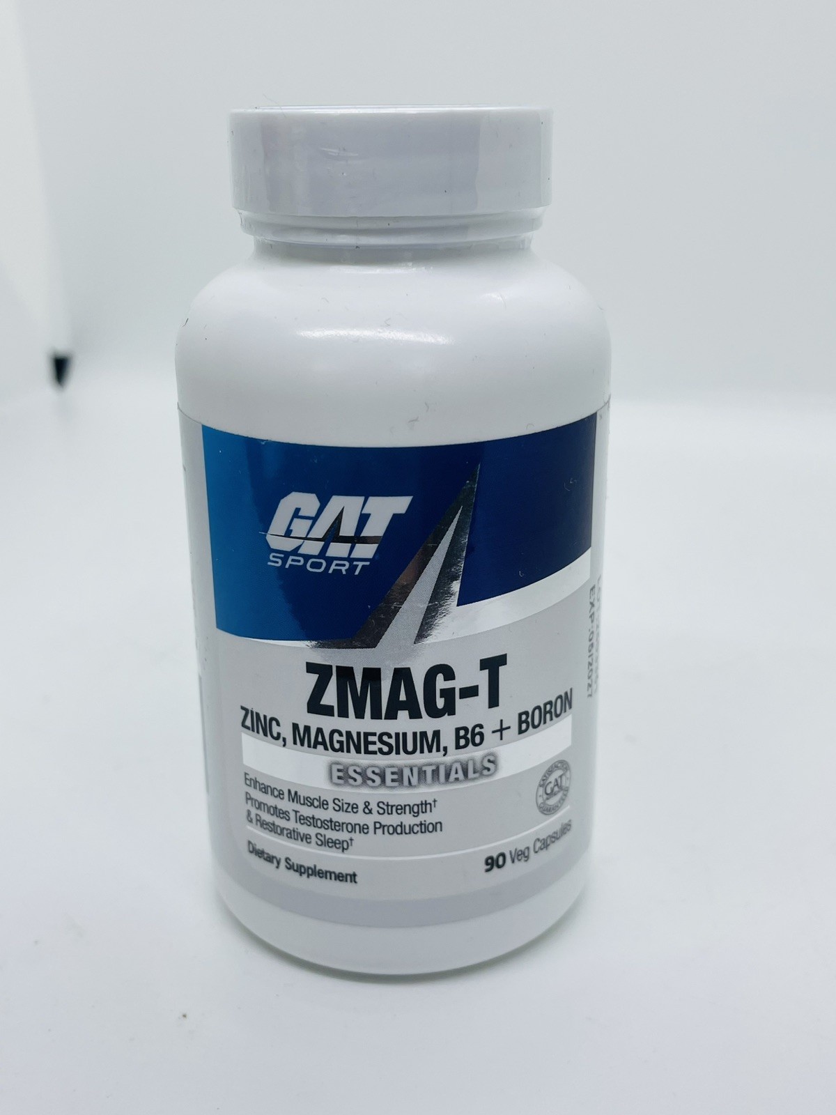 GAT Sport Essentials ZMAG-T Zinc, Magnesium, B6 + 90 Count (Pack of 1)