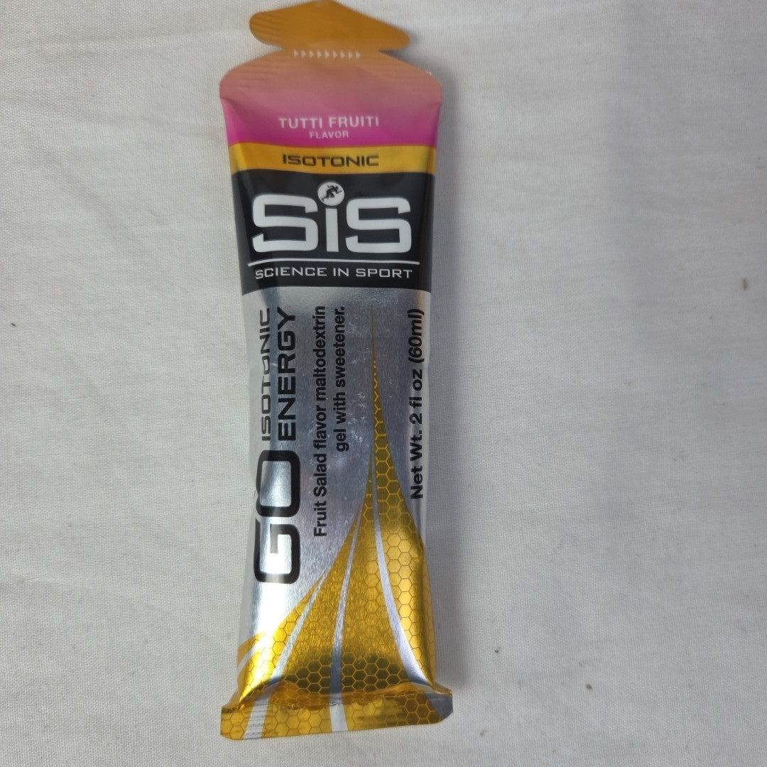 30 Pack Science in Sport Energy Gel SIS Isotonic Gel, 22g carbs TUTTI FRUTTI