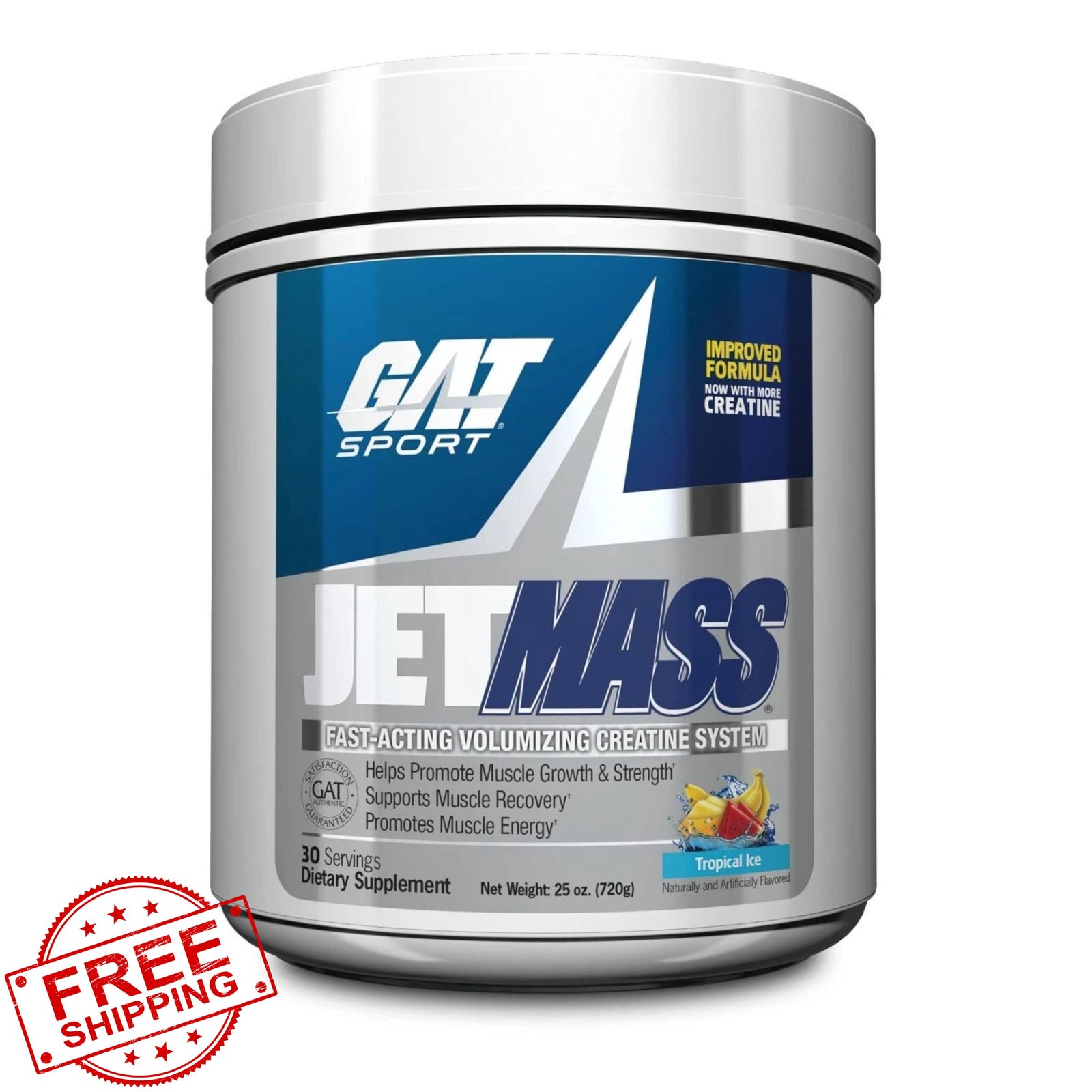 GAT SPORT JetMass Tropical Ice 30 Servings