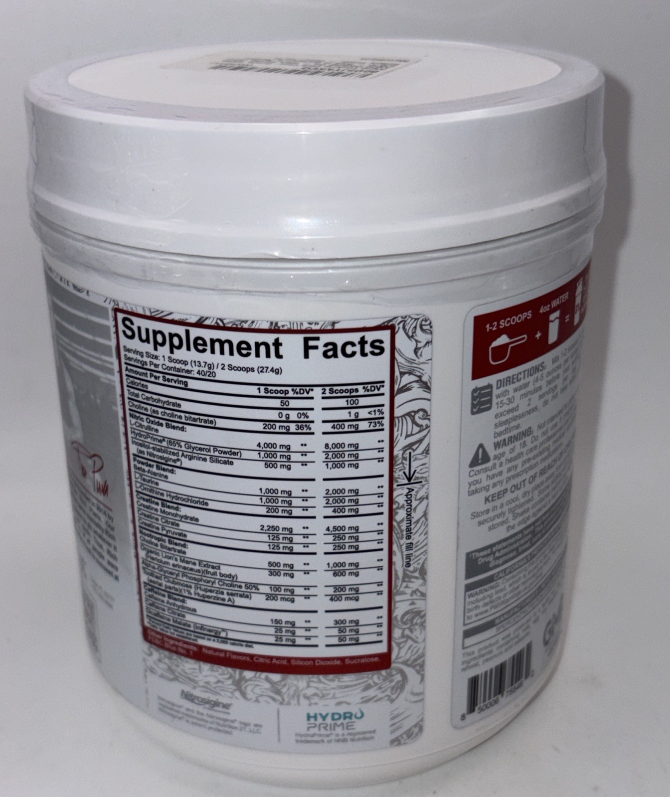 Rich Piana Reloaded High Stim Pre-Workout | Ultra Energy, Focus, Pumps, Power